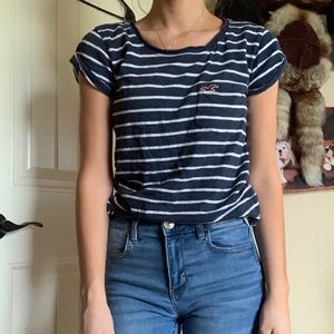 Hollister striped top